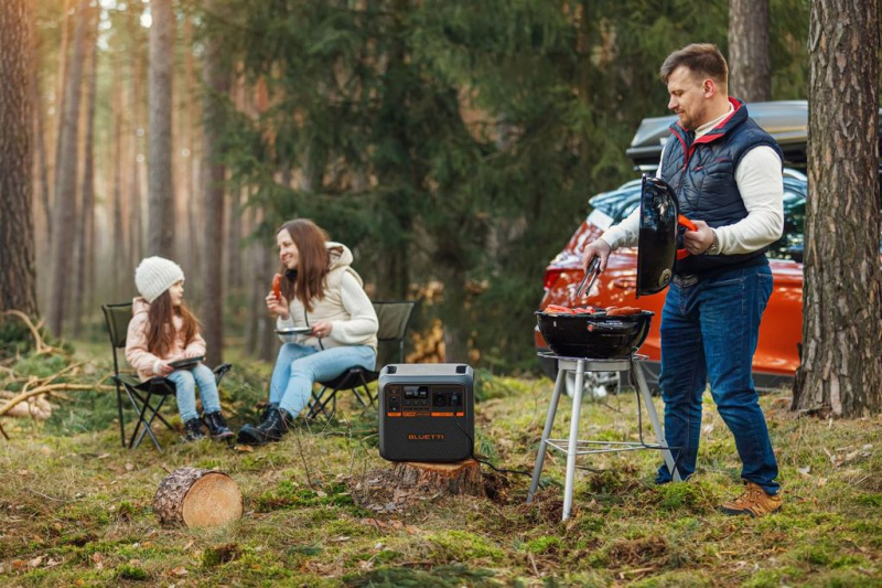 BLUETTI AC180P – ukázka nabíjení / použití