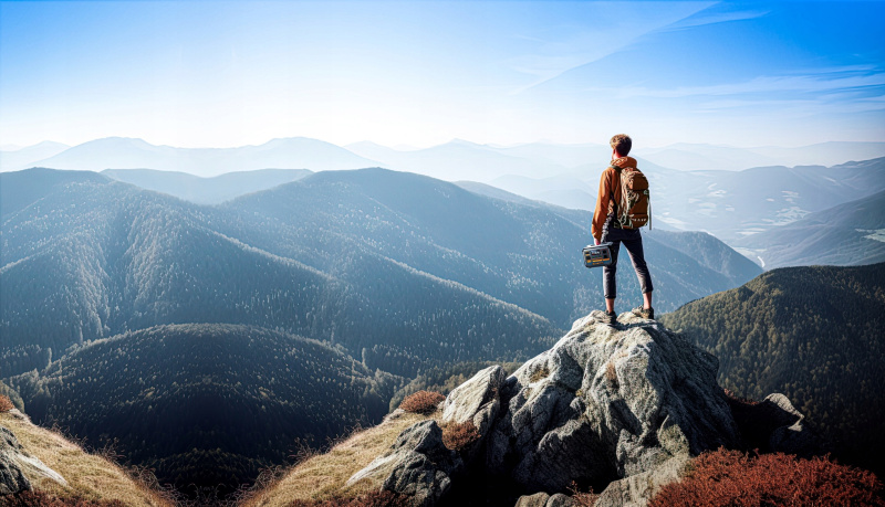 Nabíjecí stanice BLUETTI AC2P – 230Wh, 300W