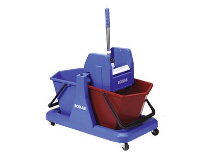 10000011 Double Castor Bucket Perfekt Duo blue 1.00pcs EU HiRes