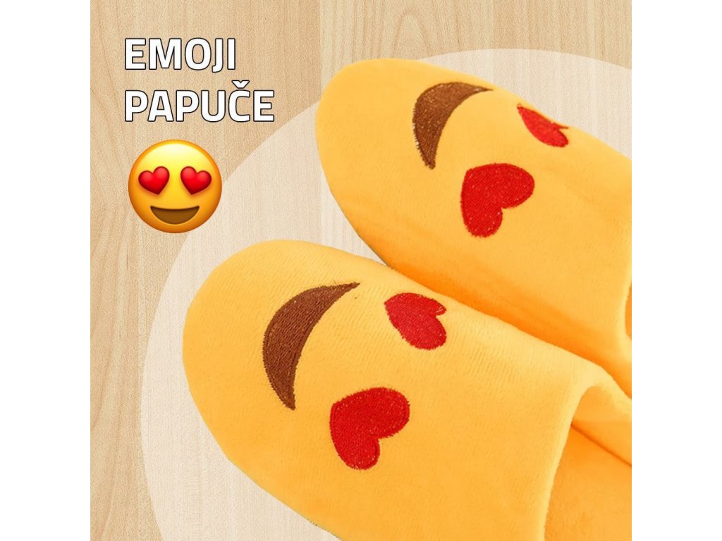 Emoji papuče In Love