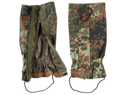 Ochranné návleky holeňové - flecktarn