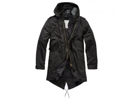 Bunda US M51 FISHTAIL PARKA ČERNÁ