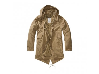 Bunda US M51 FISHTAIL PARKA CAMEL PÍSKOVÁ