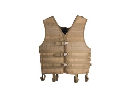 Vesta taktická Mil-Tec Molle Carrier Vest - coyote