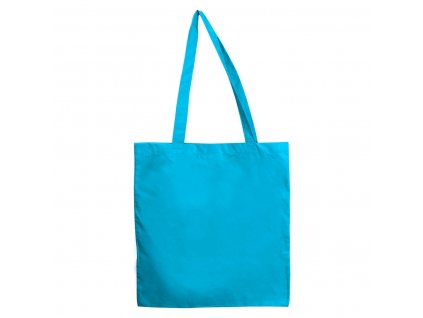 Plátěná taška přes rameno Alex Fox LH - světle modrá