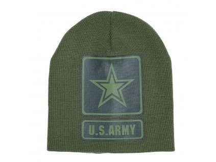 Čepice zimní Fostex Beanie US Army - olivová