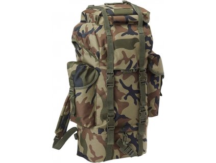 Batoh Brandit Nylon Bagpack 65 litrů - woodland