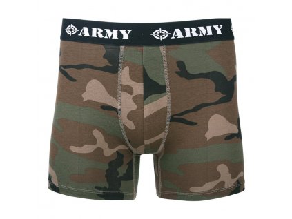 Trenýrky Boxer ARMY maskáčové