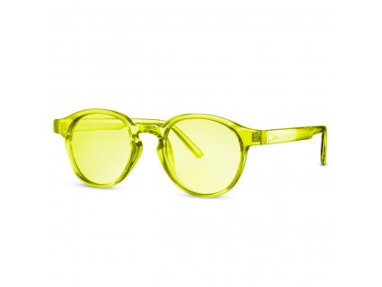 Sluneční brýle Solo Wayfarer Clear - žluté