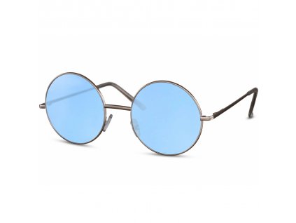 Sluneční brýle Solo Brigit Whe - stříbrné-modré