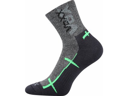 Sportovní ponožky Voxx Walli - šedé-zelené