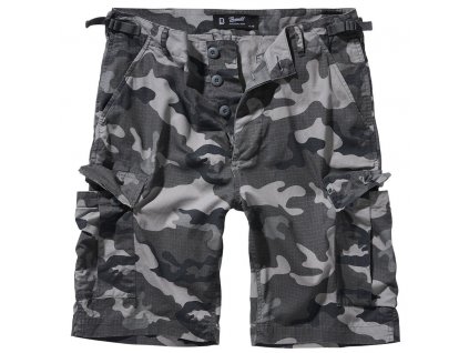 Kraťasy US BDU rip-stop GREY CAMO