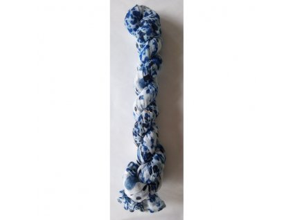 Šátek dámský Londog Vis - modrý-bílý