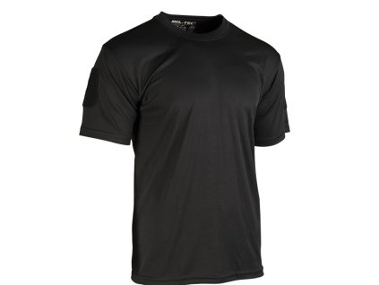 Triko taktické QUICK DRY krátký rukáv ČERNÉ (VELIKOST 3XL)