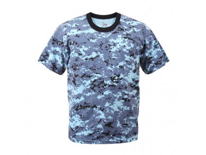 Triko SKY BLUE CAMO DIGITAL