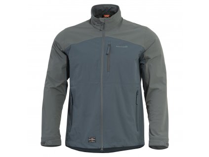 Bunda ELITE LIGHT softshell ŠEDO/MODRÁ