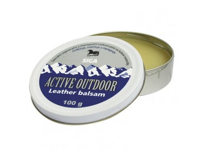 Impregnace vosk Siga Active Outdoor Leather balsam 100g