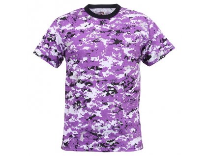 Triko DIGITAL VIOLET CAMO