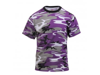 Triko VIOLET CAMO