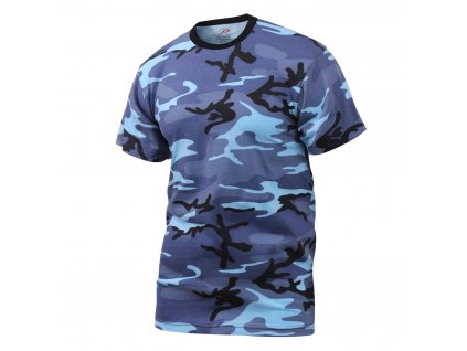 Triko SKYBLUE CAMO