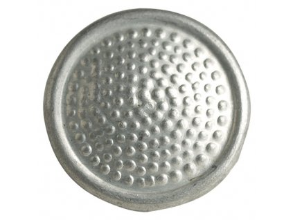 Knoflík NVA NÁRAMENÍKOVÝ ALU stříbrný 16 mm