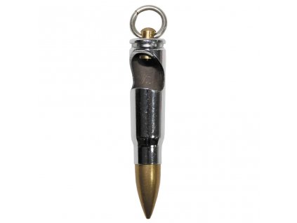 Přívěšek na klíče / otvírák na lahve patrona AK-47 stříbrný