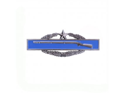 Odznak bojový US INFANTRY 2nd modrý /pistol/