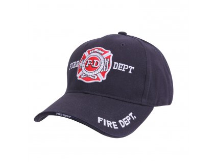 Čepice DELUXE FIRE DEPARTMENT baseball MODRÁ