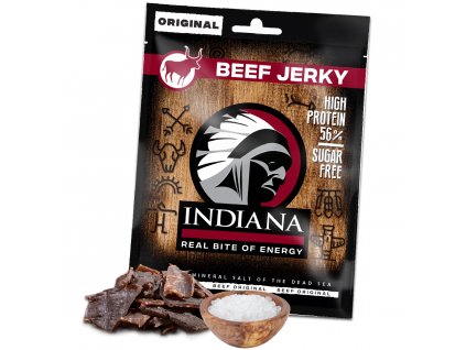 Sušené maso Indiana Jerky hovězí 25g