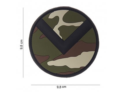 Gumová nášivka 101 Inc Spartaan Shield