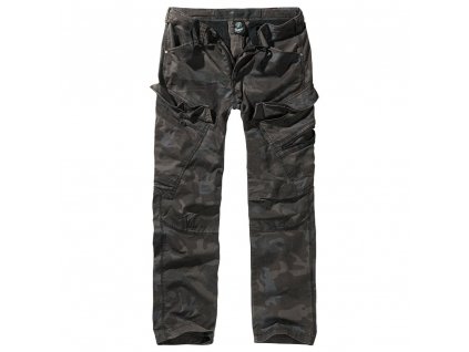 Kalhoty ADVEN SLIM FIT DARK CAMO