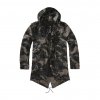 Bunda US M51 FISHTAIL PARKA DARK CAMO