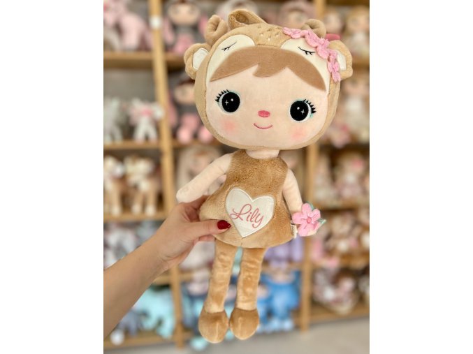 Metoo bábika Jelenček s kvetmi 1