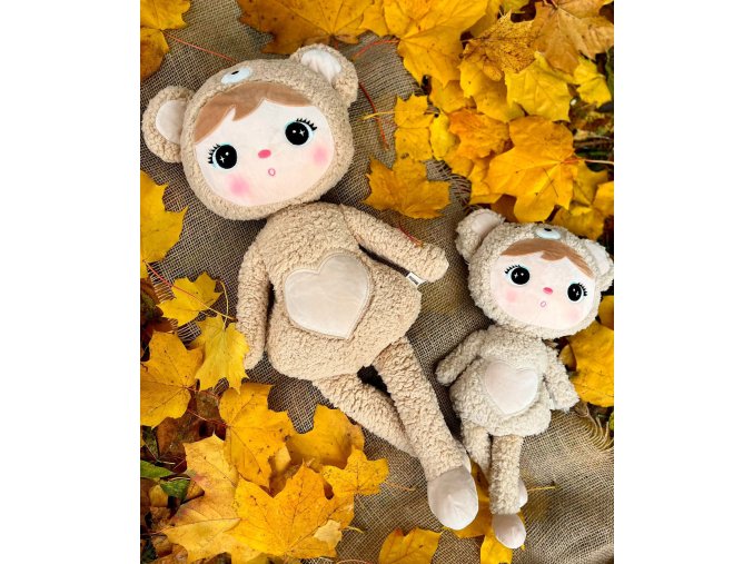 Metoo bábika macko béžový, 70 cm 1