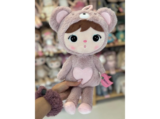 Metoo bábika macko púdrová ružová, 50 cm 4