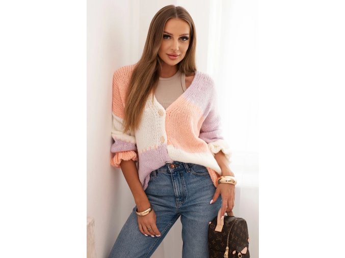 Sveter Stella fialovy marhulovy 33642 2 kópia