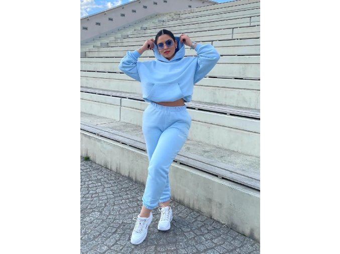Dámska mikina babyblue 11 kópia