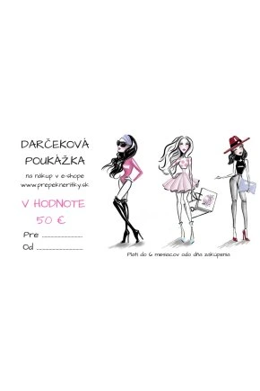 Darčeková poukážka50