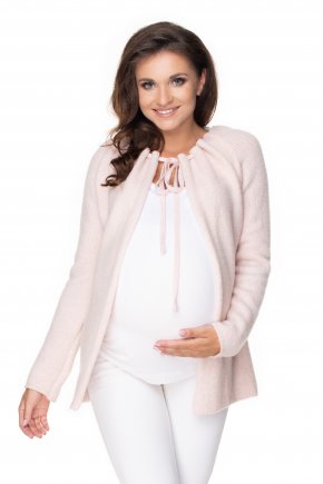 Tehotenský sveter so zaväzovaním (6)
