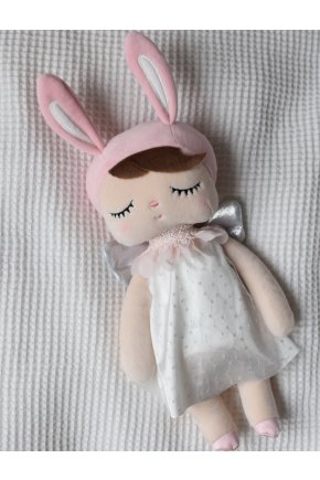 Metoo bábika Angel v bielych šatách, 42 cm