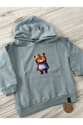 Mikina s kapucňou a uškami 1