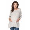 Tehotenský oversize sveter s rozparkami (6)