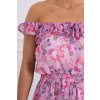 Kvetinové šaty Lenna fialova 20173 4
