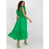 Midi šaty s volánmi Zielona midi sukienka z falbankami przy rekawach 398017 3