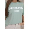 Bavlnené tričko Prosecco mood tmava mata 27817 3 kópia