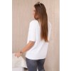 Bavlnené tričko Prosecco mood biely 28306 2 kópia