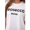 Bavlnené tričko Prosecco mood biely 28306 4 kópia