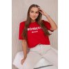 Bavlnené tričko Prosecco mood cerveny 27814 2 kópia