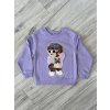 Mikina Teddy Bear - fialová