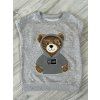 ! VYPREDANÁ ! Mikina Teddy Bear - šedá
